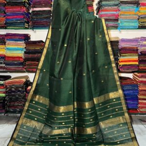 Maheshwari Rewa Border Buti Saree