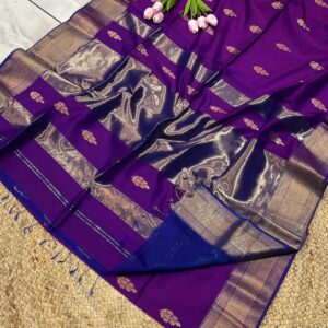Maheshwari Tree Buta Saree