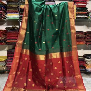 Maheshwari Keri Zari Buti Saree
