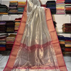 Maheshwari Tissue Twisting Saree